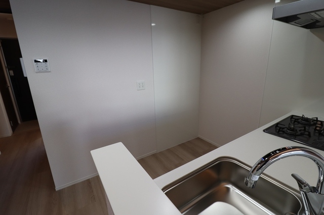 キッチン　冷蔵庫設置場所