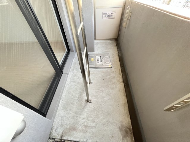 バルコニー　バルコニーがあります