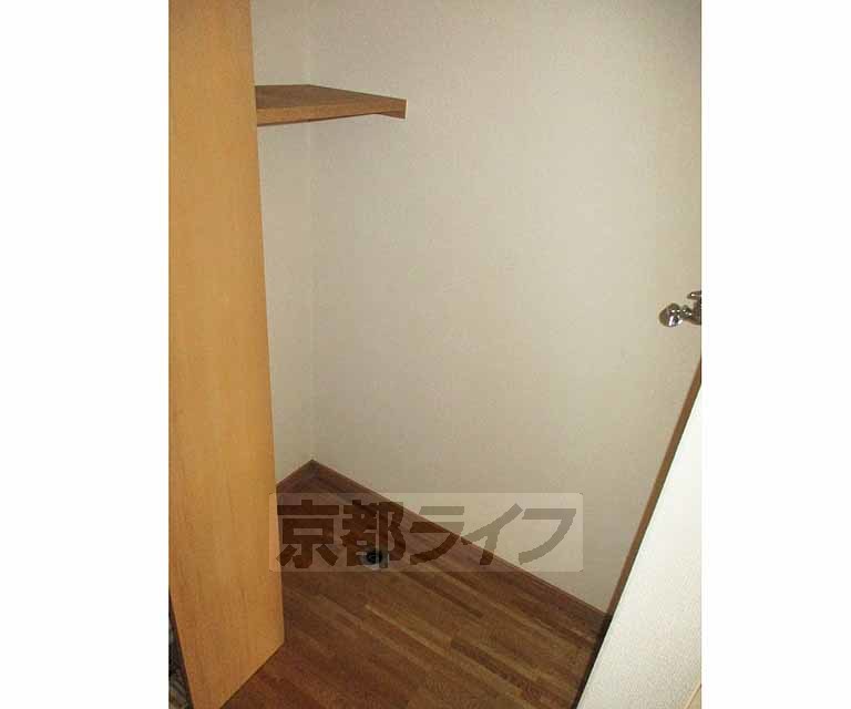 収納　洗濯機置き場です。