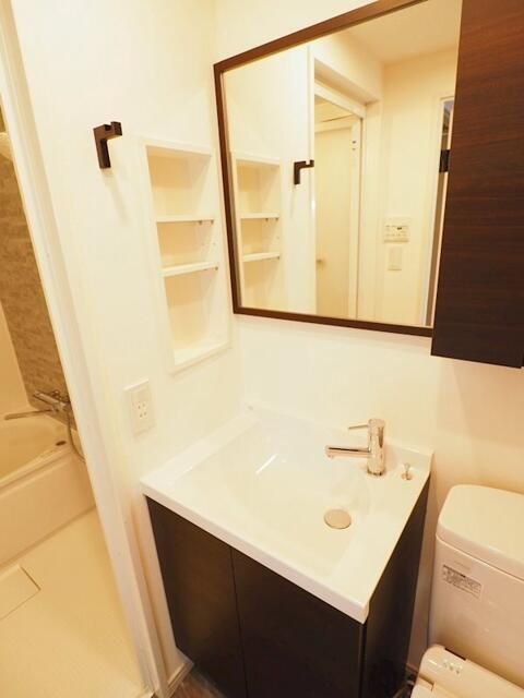 洗面設備　システムキッチンで使い勝手がいい！