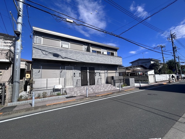 建物外観　２０２３年９月末完成！聖蹟桜ヶ丘駅より徒歩９分です！