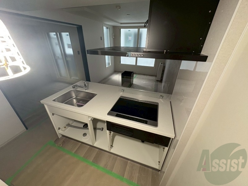 キッチン　システムキッチンなので、すぐお料理に使えます！