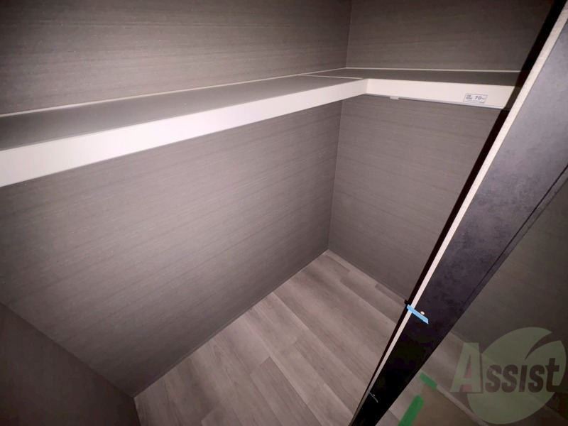 収納　洋室にはクローゼットがあるのですっきり片付きそうです。