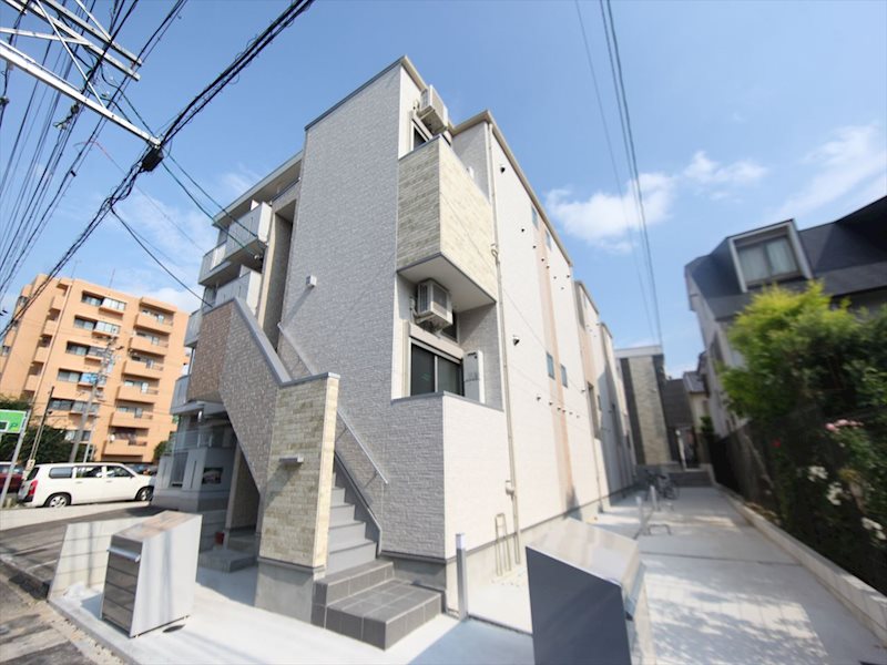 建物外観　外観　デザイナーズ　光インターネット無料