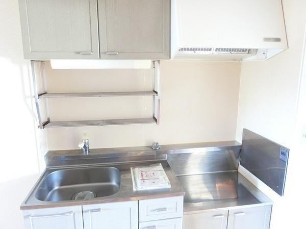 キッチン　２口コンロ設置可！