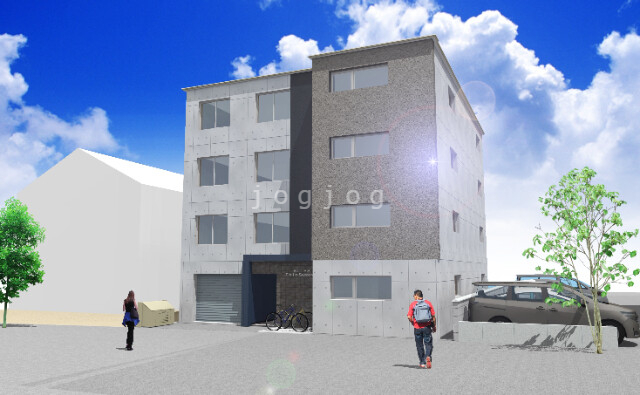 建物外観　外観パース