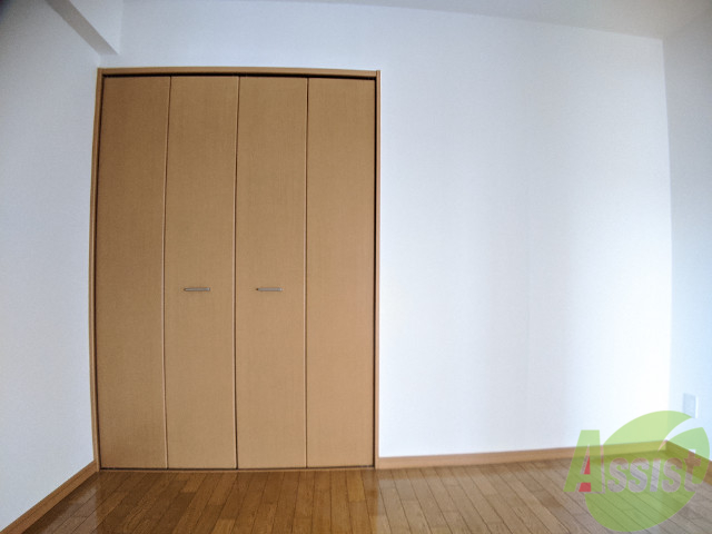 収納　クローゼットがありました。お洋服や荷物はここへ