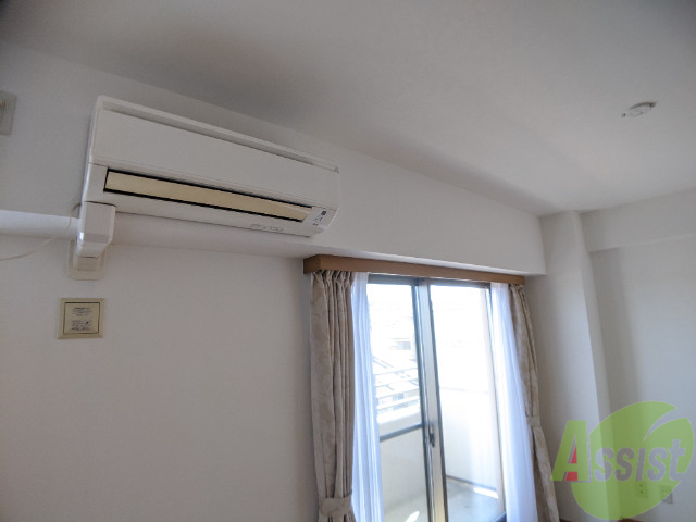 その他設備　エアコンが設置してありますので、寒暖対策もばっちり。