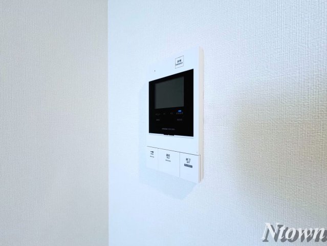 セキュリティ　モニター付きインターホンです。