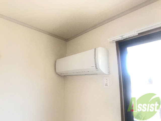 その他設備　エアコンがついている為、快適に過ごせそうです。