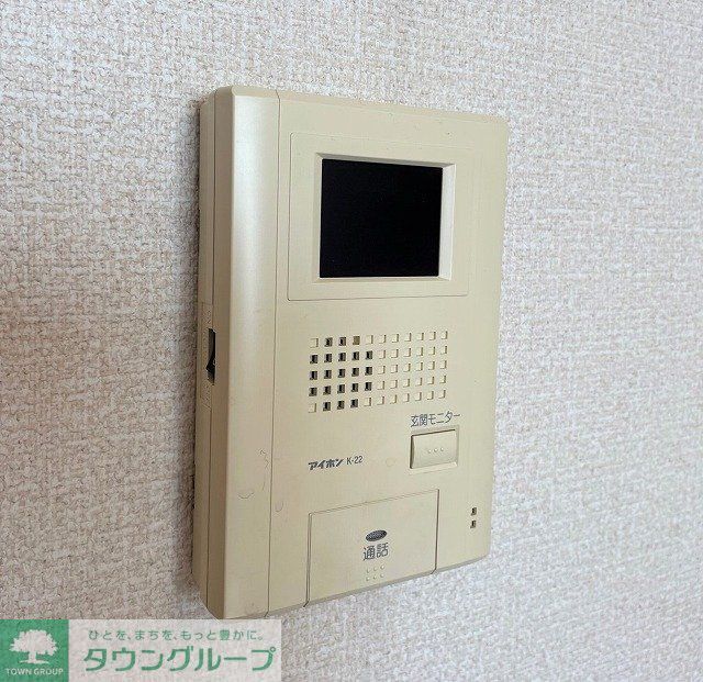 セキュリティ　モニター付きインターホン