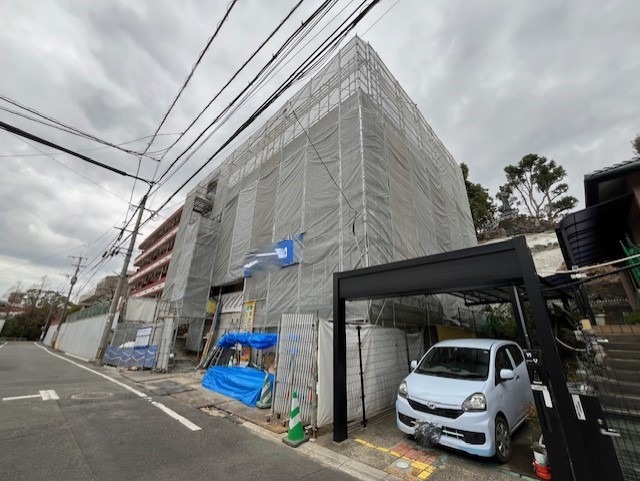 トイレ　建築中