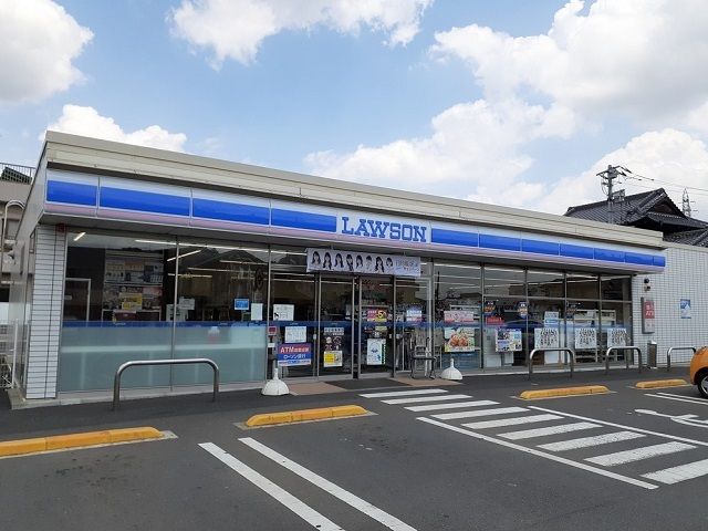コンビニ　ローソン坂東辺田店（コンビニ）まで350m