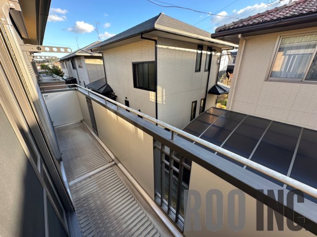 バルコニー　写真は反転のお部屋です