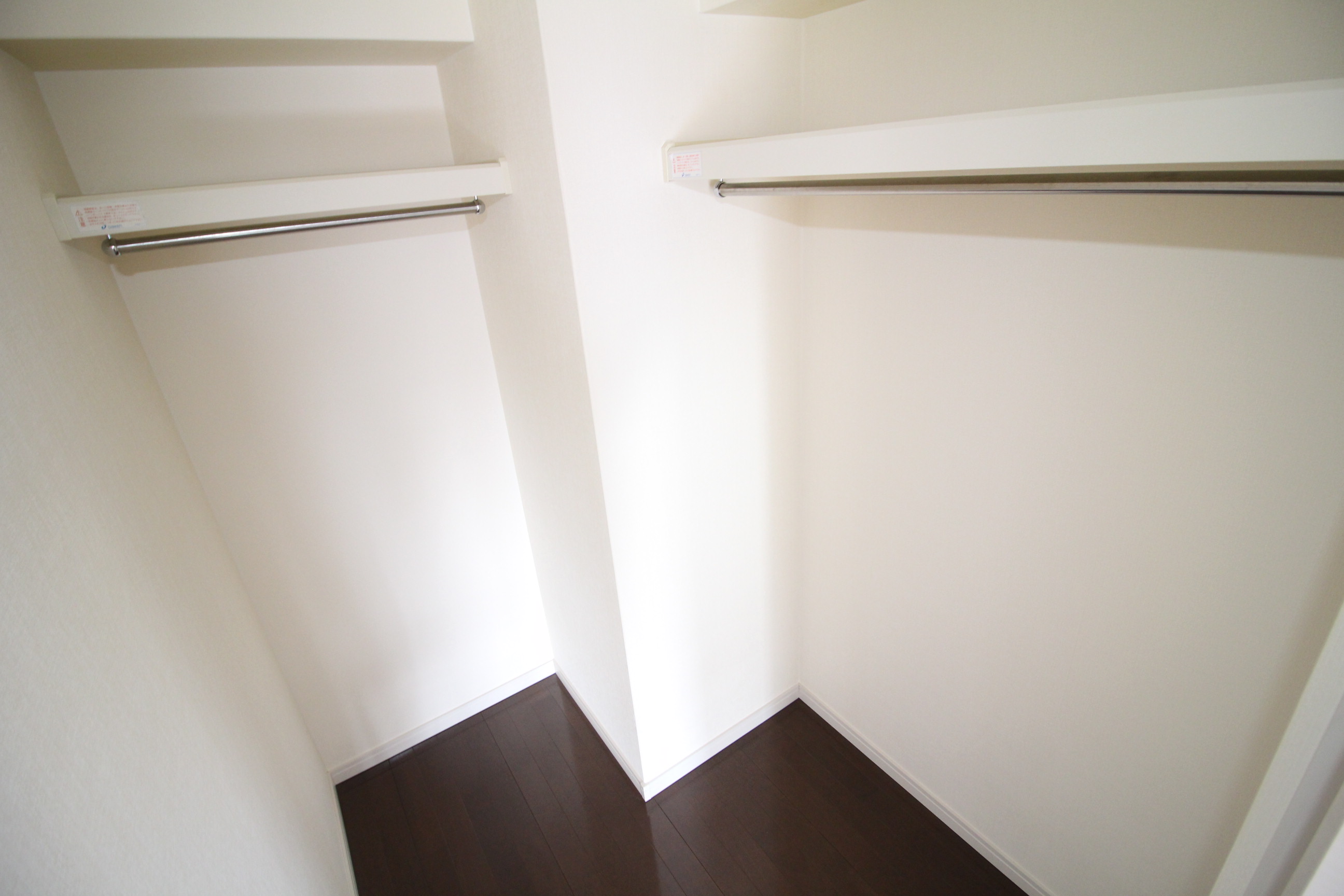 収納　ウォークインクローゼットです！
