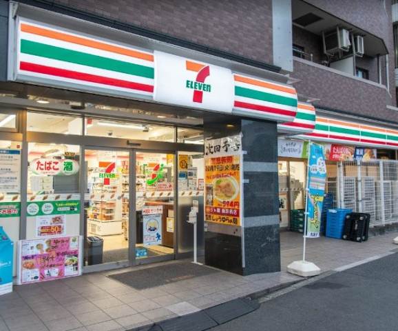 コンビニ　セブン－イレブン北品川八ツ山通り店（コンビニ）まで150m