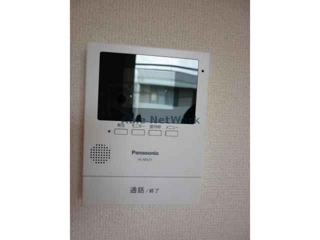 セキュリティ　室内カラーインターフォン