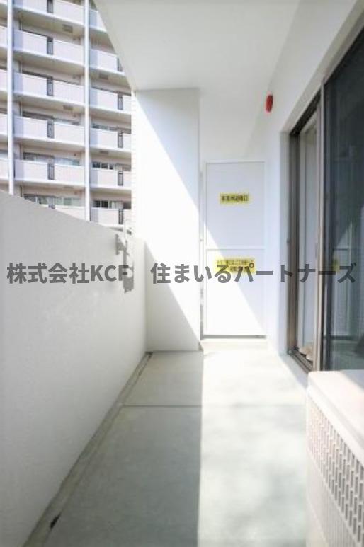 バルコニー　バルコニーがあります