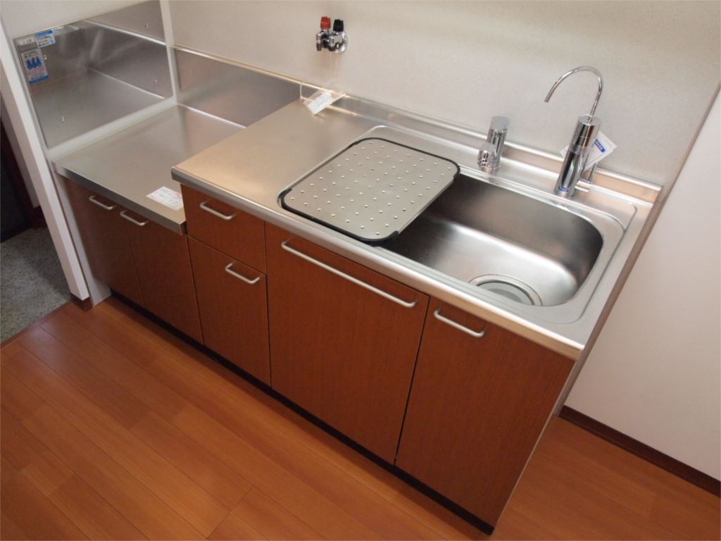 キッチン　浄水器付き