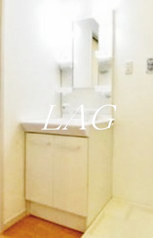 洗面設備　独立洗面台です。