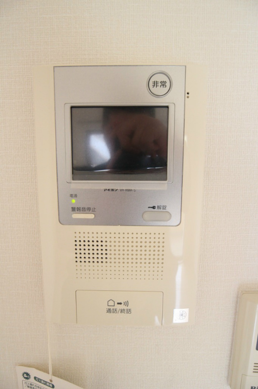 セキュリティ　TVモニターホン　※別号室参考写真