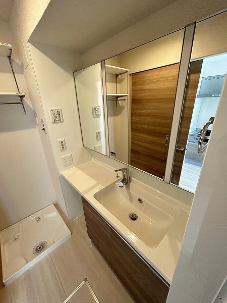 洗面設備　洗面台完備☆