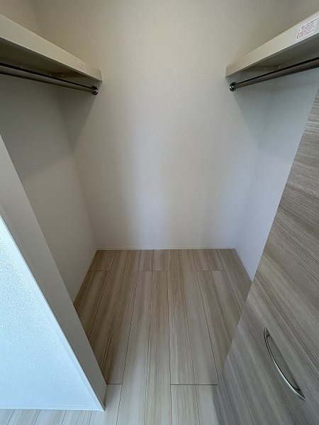 収納　ウォークインクローゼット完備