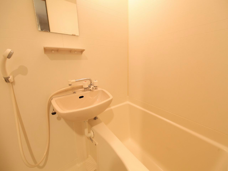 洗面設備　バスルームにある洗面