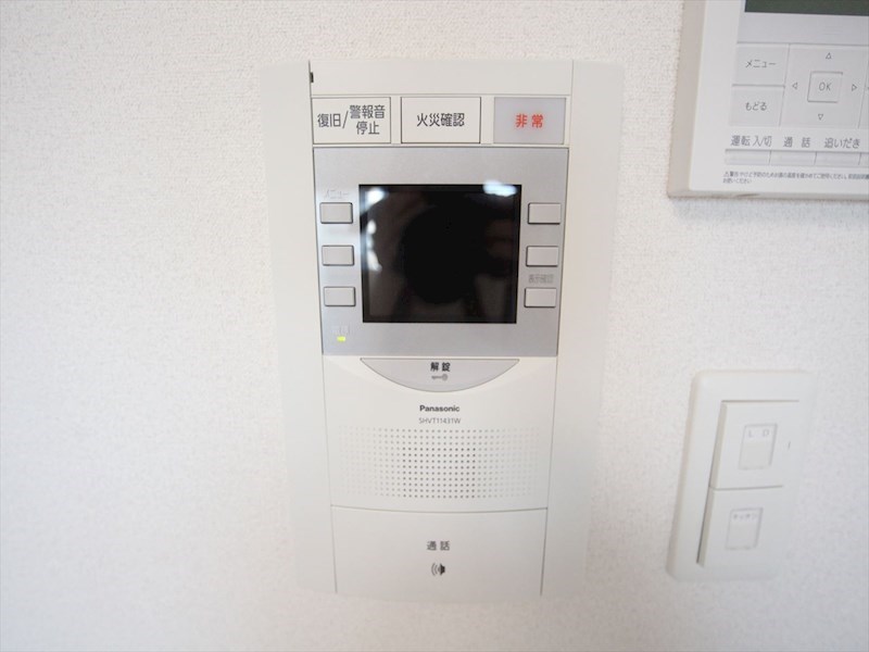セキュリティ　ＴＶモニター付インターホン