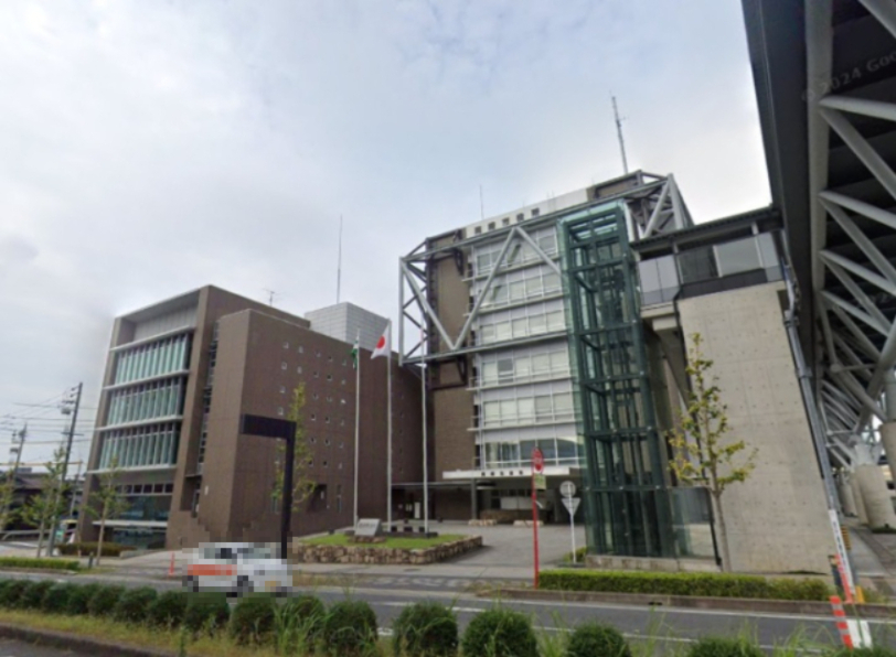 役所　岡崎市役所（役所）まで445m
