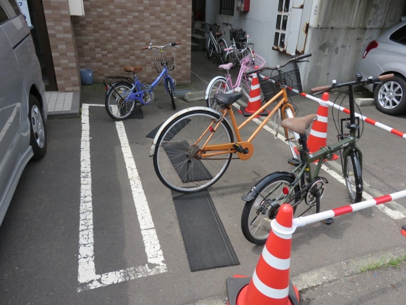 駐車場　駐輪場もあります！
