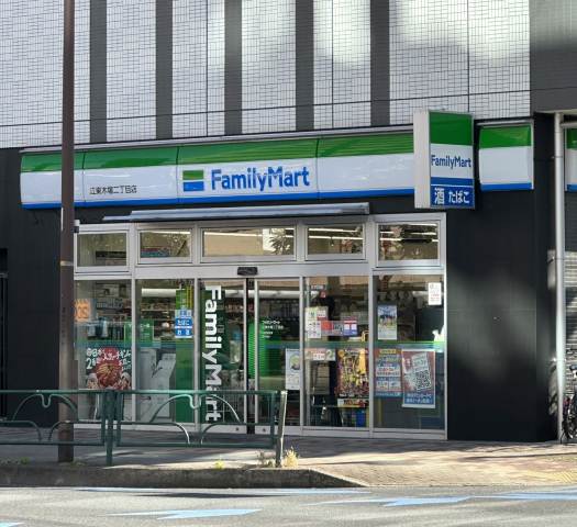 コンビニ　ファミリーマート江東木場二丁目店（コンビニ）まで518m