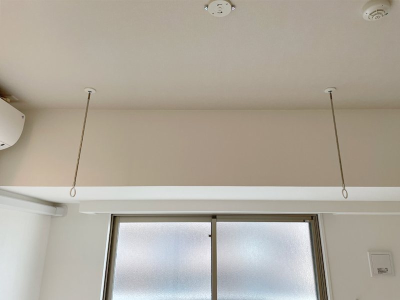 その他設備　LDKに室内物干し設備があります。