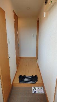 玄関　沢山の靴が収納できる下駄箱があります♪