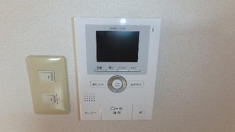 セキュリティ　ＴＶモニター付なので防犯もバッチリ♪