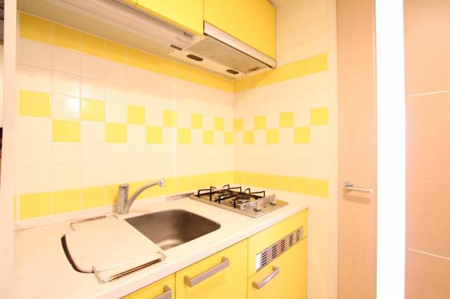 キッチン　ガスコンロ２口です