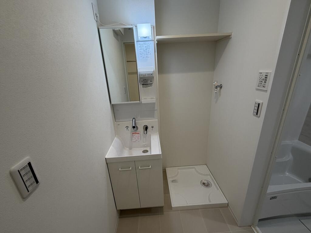 洗面設備　※同施行会社建物写真です。ご参考下さい。