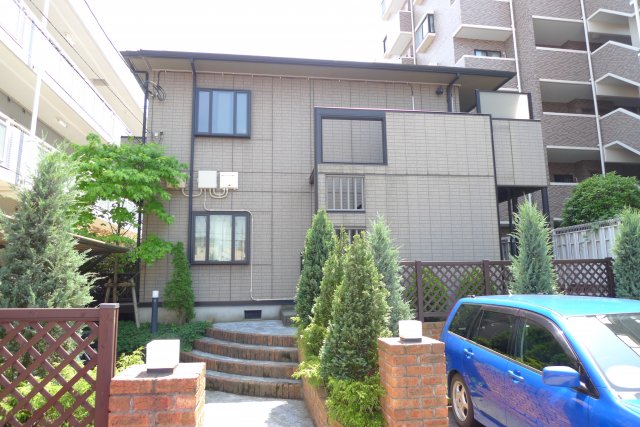 建物外観　日当たりの良いアパートです