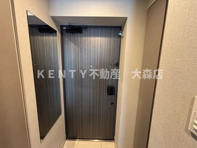 玄関　明るい玄関です