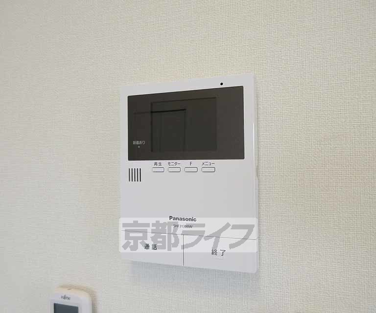 セキュリティ　モニター付きで安心・