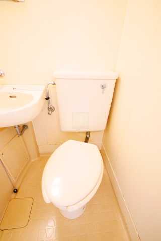 トイレ　パレクレール白山のトイレ