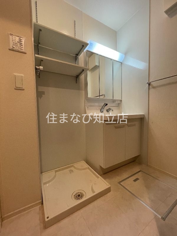 洗面設備　同型別部屋写真