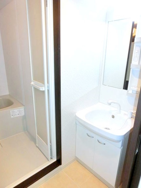 洗面設備　シャンプードレッサー付きです♪