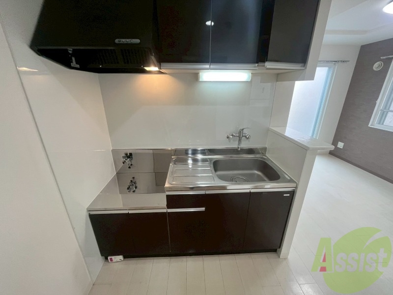 キッチン　キッチンはスペースも広々していて使いやすそうですよ！