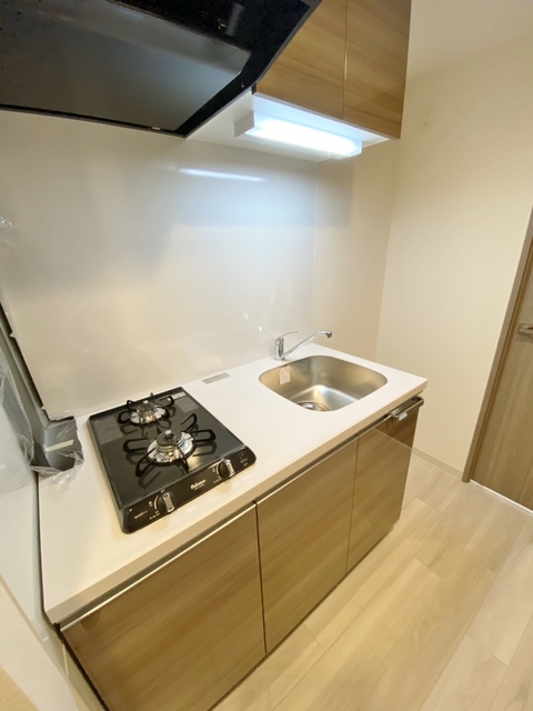 キッチン　２口ガスのキッチン