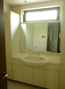 洗面設備　参考写真です