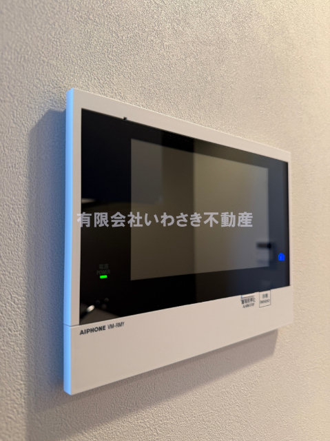 セキュリティ　モニター付きインターホン