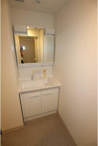 洗面設備　忙しい朝には欠かせない洗面所です♪