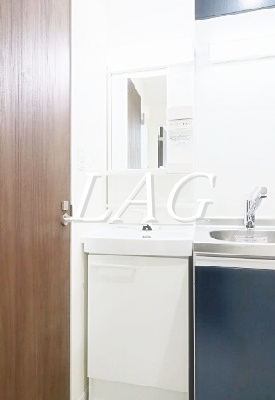 洗面設備　洗面台です。