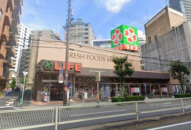 スーパー　ライフ　堂島大橋店（スーパー）まで420m